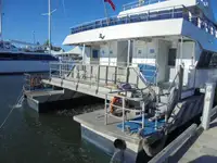 Fast alloy tourist catamaran. Capable up to 250 PAX