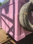2000 25' X 7' 3' Foam Filled Flexi Float Barge